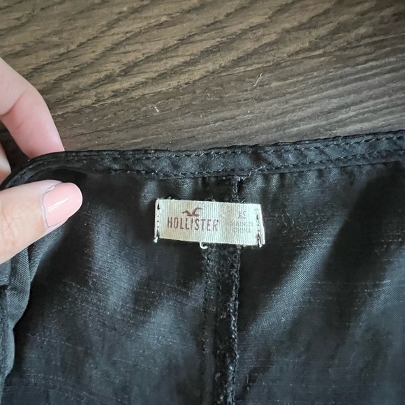 Hollister satin black slip dress - Picture 5 of 5